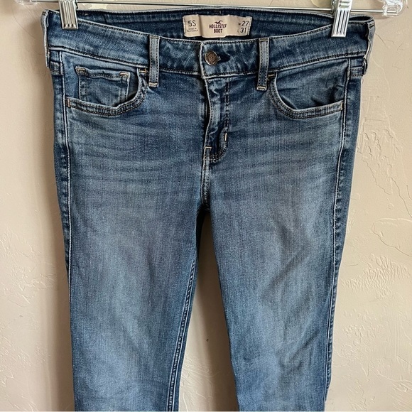 Hollister Boot Cut Short Denim Jeans - Picture 3 of 7